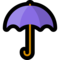 Umbrella emoji on Microsoft